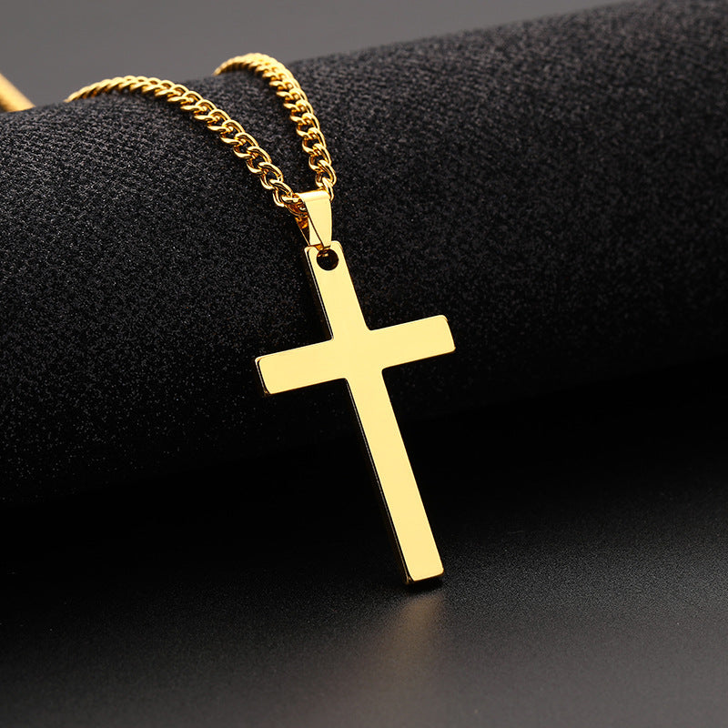 Stainless Steel Christ Cross Necklace