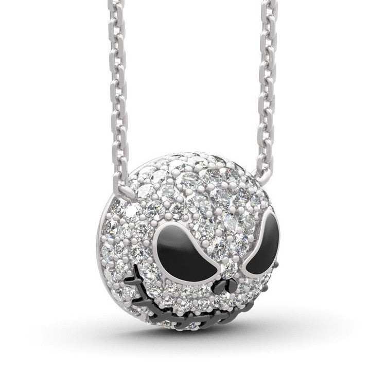 JAKE SMILING FACE NIGHTMARE BEFORE CHRISTMAS PENDANT NECKLACE