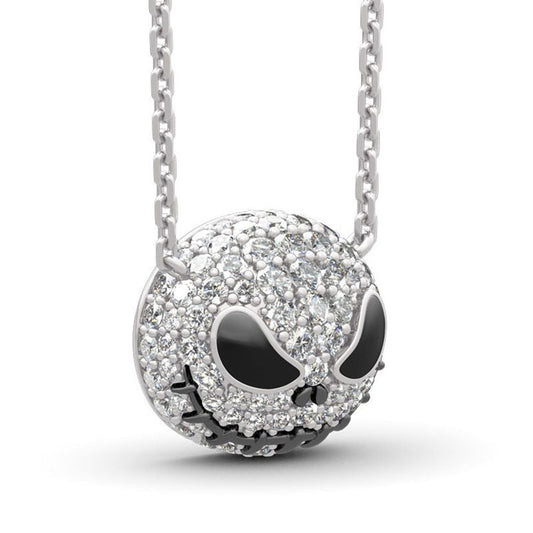 JAKE SMILING FACE NIGHTMARE BEFORE CHRISTMAS PENDANT NECKLACE