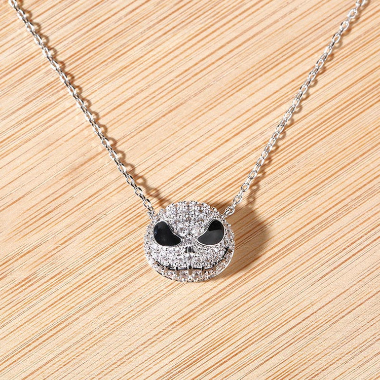 JAKE SMILING FACE NIGHTMARE BEFORE CHRISTMAS PENDANT NECKLACE