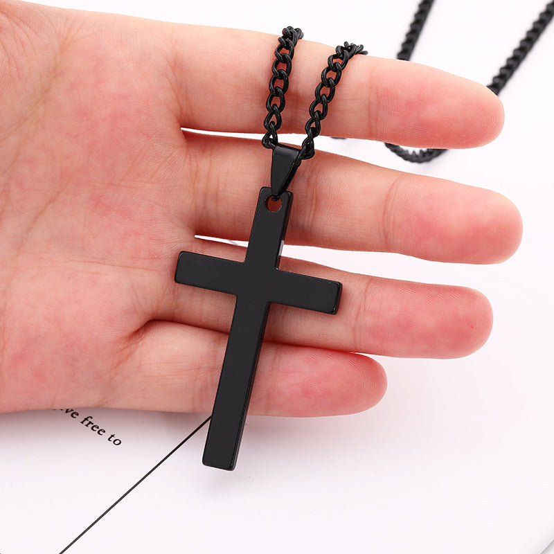 Stainless Steel Christ Cross Necklace