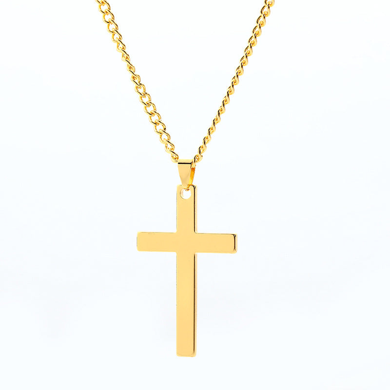 Stainless Steel Christ Cross Necklace